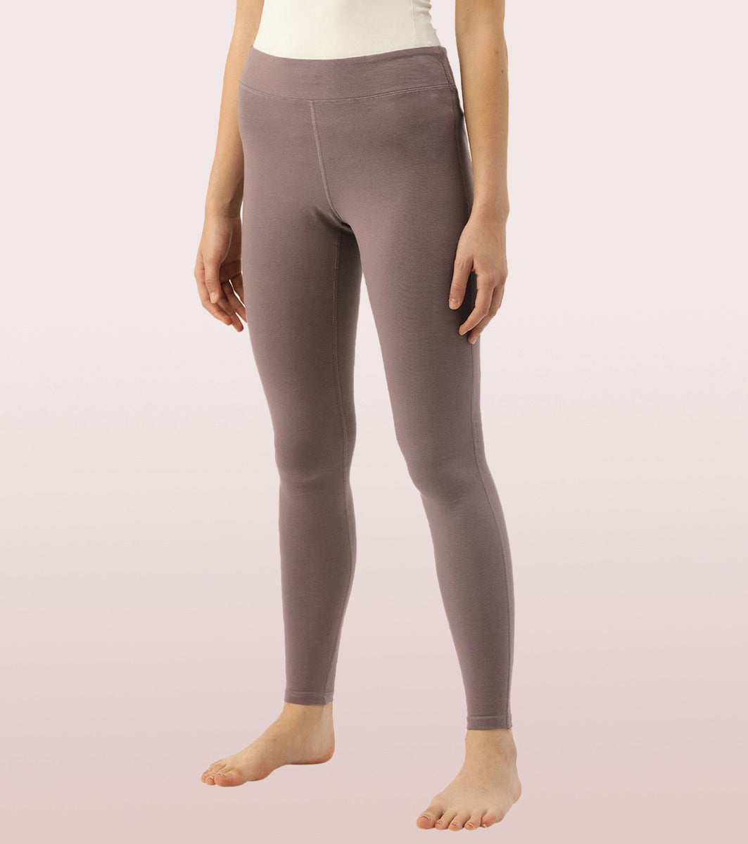 Yoga Legging | Mid Rise Pull-On Lounge Legging With Adjustable Drawstring