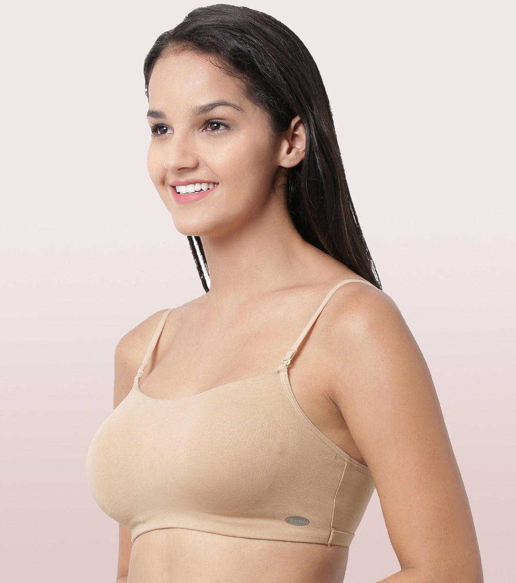 Buy Skin Beauty Everyday Cotton Bra for Women Non Padded, Wirefree