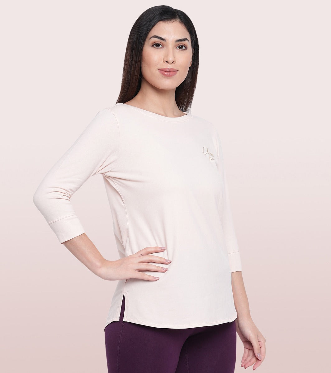 Essentials Slim Fit Cotton Spandex Long Tee