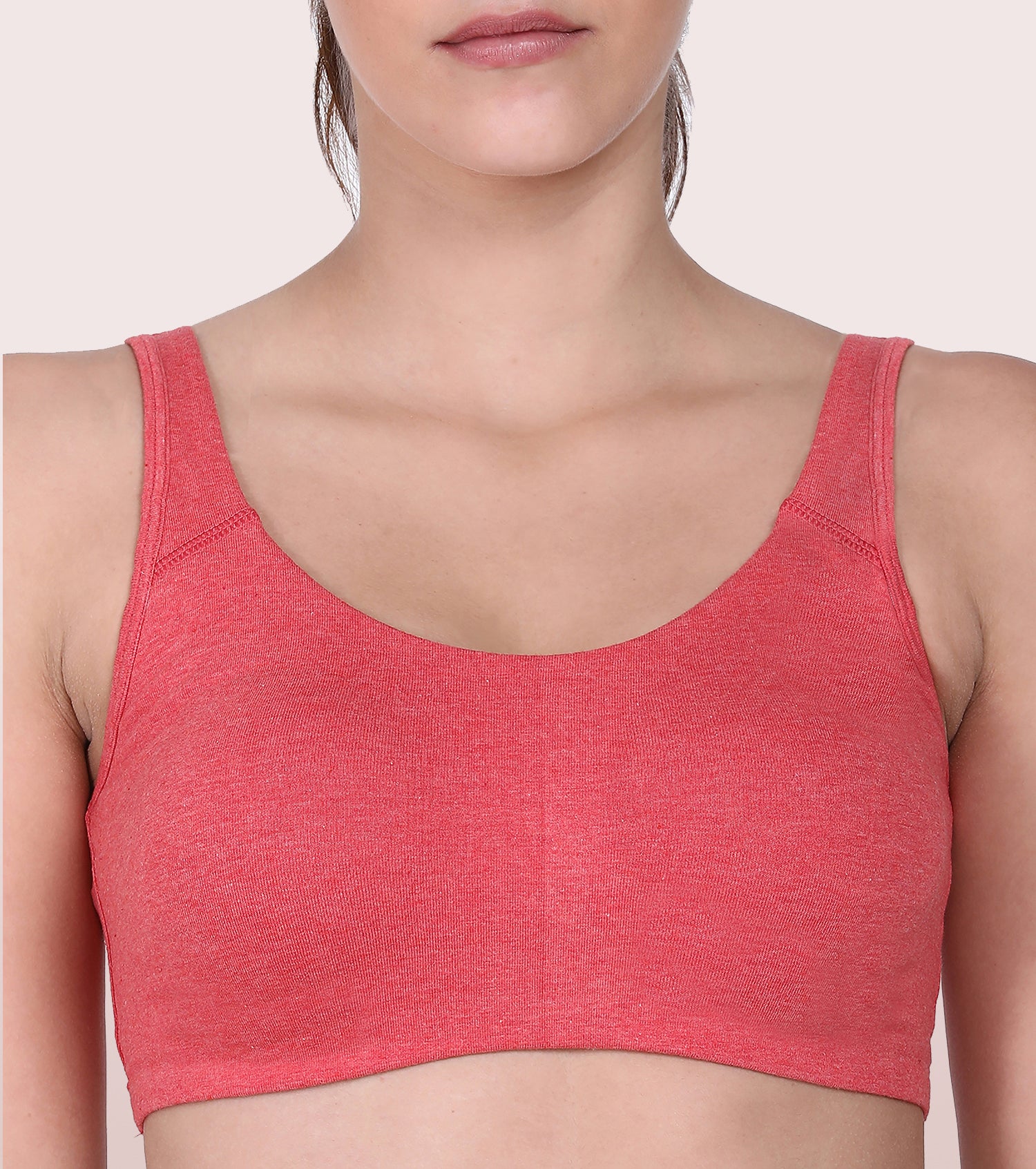 Enamor SB06 Low Impact Cotton Sports Bra - Non-Padded Wirefree - Skin XL in  Ahmedabad at best price by Krishna Emporium - Justdial