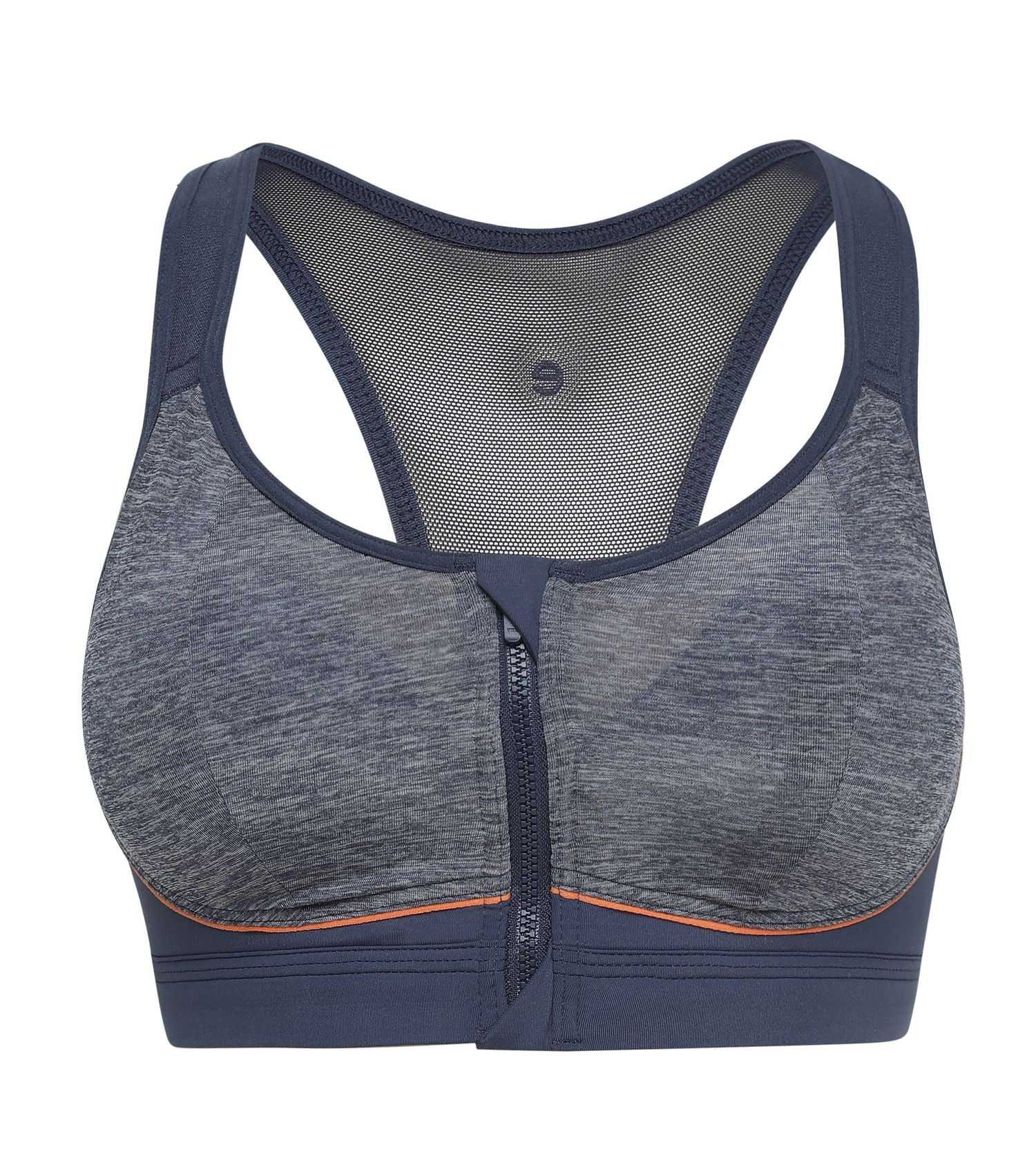 Enamor SB11 High Impact Sports Bra - Padded Wirefree Front Zipper - Grey  36D in Ahmedabad at best price by Trylo Inner Luxury - Justdial