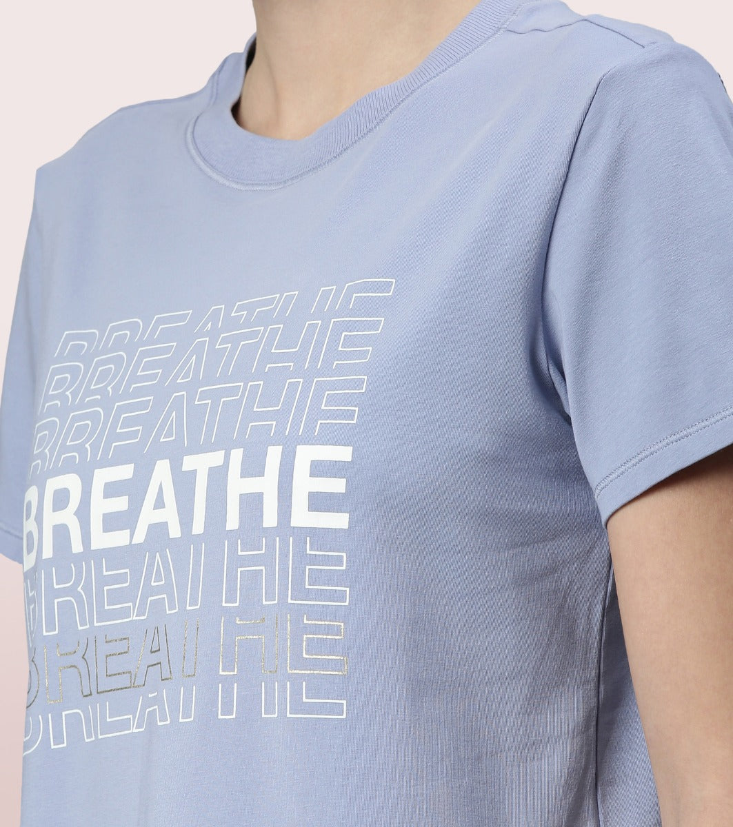 Active Cotton Tee | Short Sleeve Anti-Odour Cotton Tee With Graphic