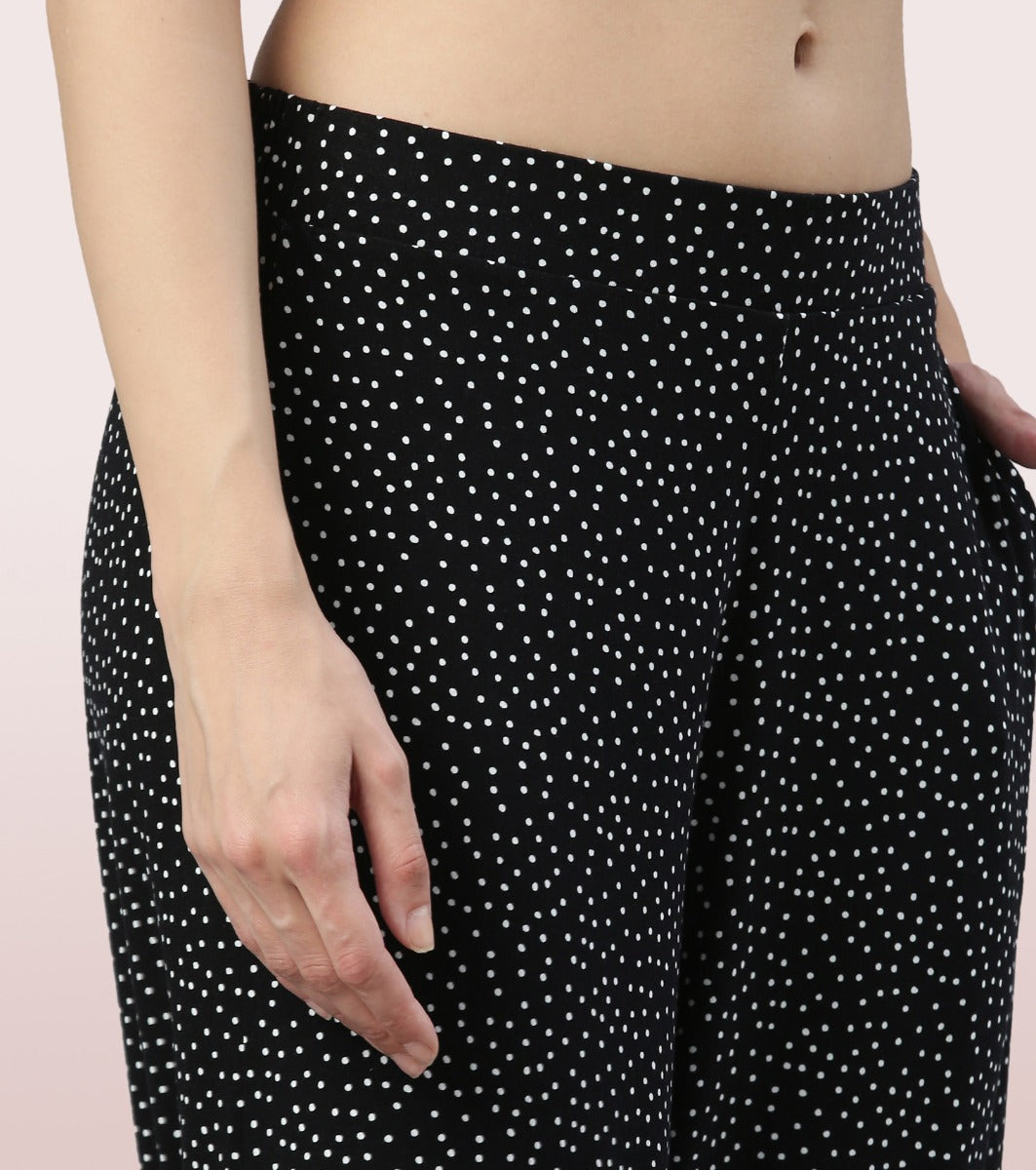 Shop In Culotte | Crop Length Culotte With Smart Side Slits