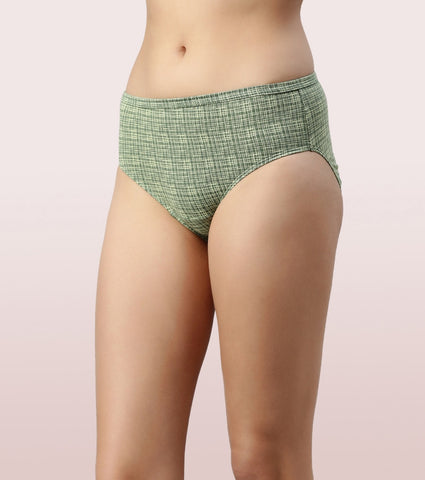 The Cotton Classic Hipster Panty  Antimicrobial And Stain Release