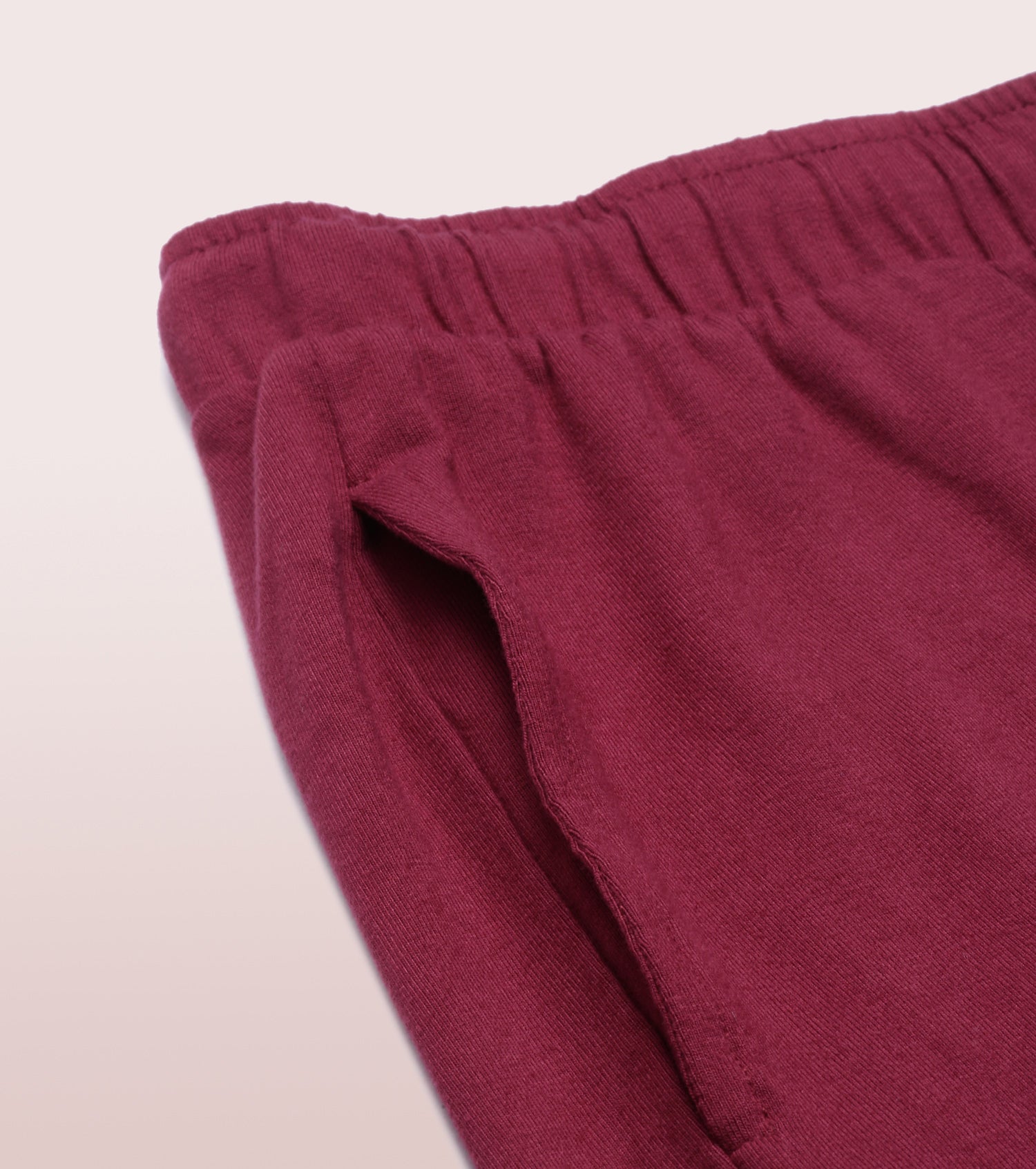 Shop-In Pants - Tapered Lounge Pants With Self Fabric Drawstring With Metal Ends