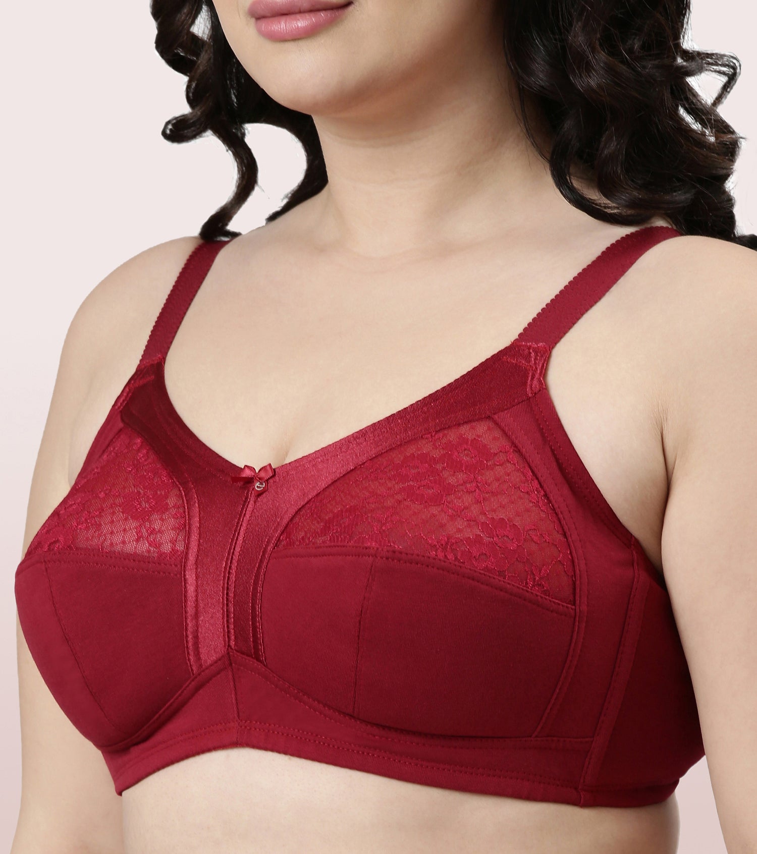 Enamor A014 Super M-Frame Contouring Full Support Bra Supima Cotton,  Non-Padded, Wirefree & Full Coverage in Chennai at best price by New  Varietty Choice - Justdial