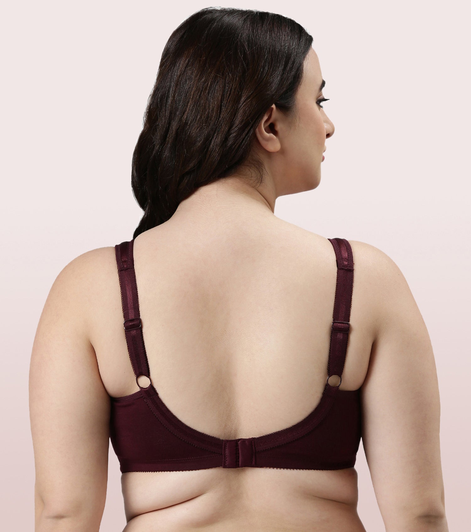 Enamor A112 Smooth Super Lift Classic Full Support Bra - Stretch Cotton,  Non-Padded, Wirefree & Full