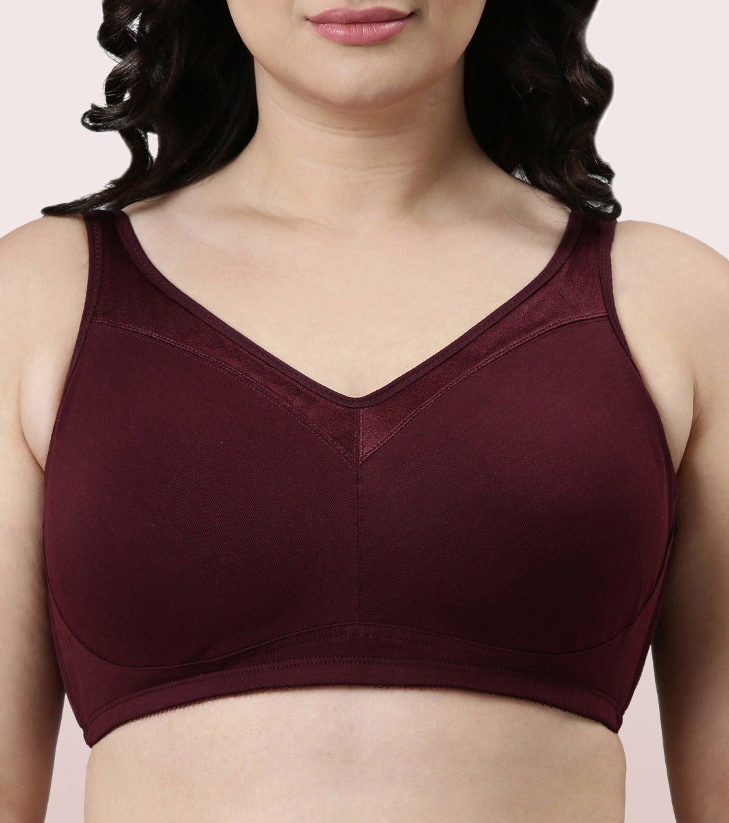 Buy Enamor V058 X-frame Lift Classic Comfort Bra for Women- High Coverage,  Non Padded and Wirefree Online at Best Prices in India - JioMart.