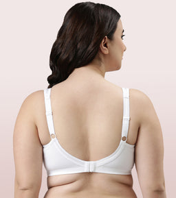 Buy Enamor Strapless Cotton Full Coverage Padded & Wired Bra for Women  Online