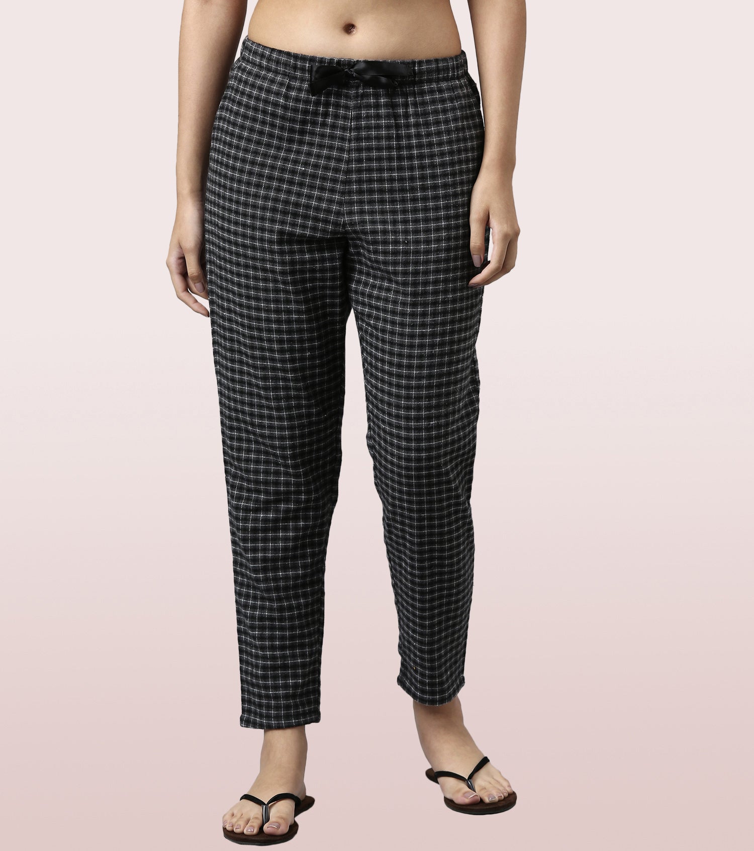 Lazy Pant Set | Cotton Flannel Woven Shirt And Pant Set