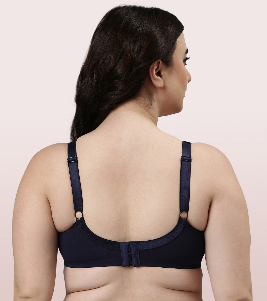 Buy Enamor F048 Comfort Minimizer Bra for Women With Side Shaping- Full  Coverage, Non Padded and Wirefree Online at Best Prices in India - JioMart.