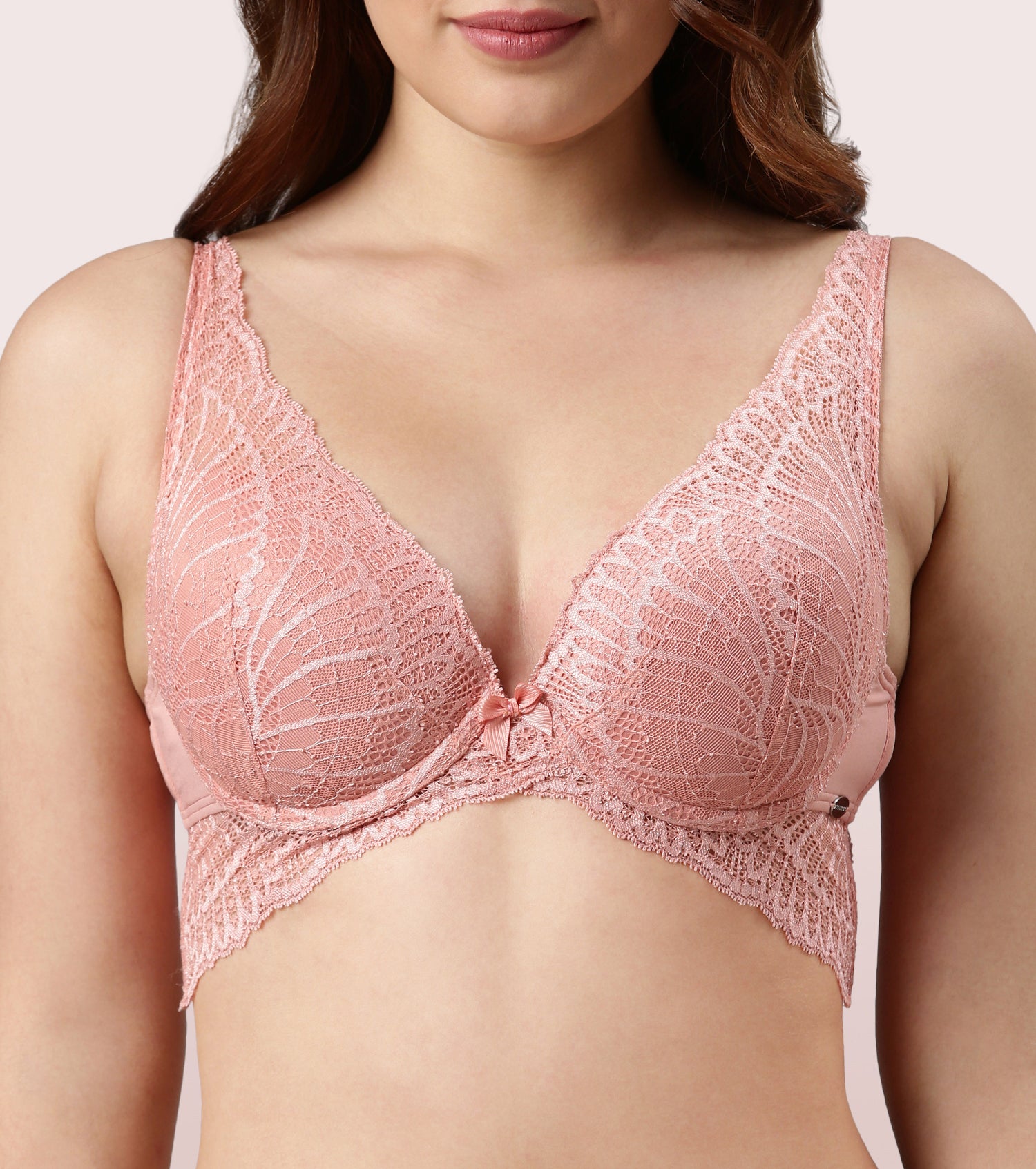 Buy Enamor Womens F091-Padded Wired Butterfly Cleavage Enhancer