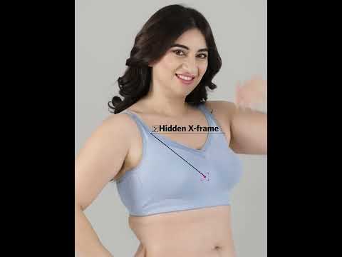 Enamor A112 Bra – Cotton Non-Padded Wirefree Full Coverage- Pale