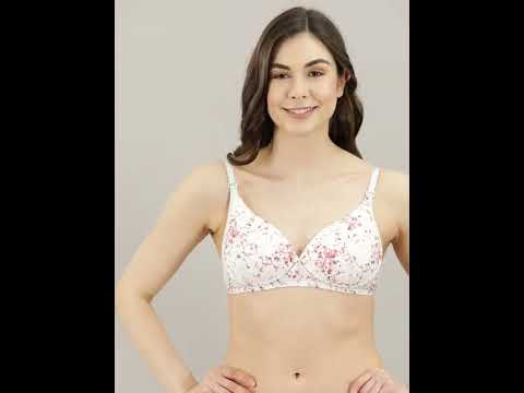 Enamor F072 Nylon T-Shirt Plunge Bra Padded Wired Halter Strap (34D,  Chinese Red) in Indore at best price by Rajat Collection - Justdial