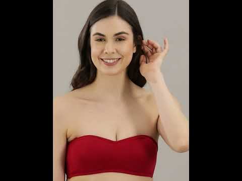 Enamor A019 Perfect Shaping Wirefree Cotton Strapless Bra Non