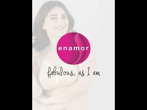 ENAMOR A038 - ENGINEERED X-FRAME LIFT COTTON BRA